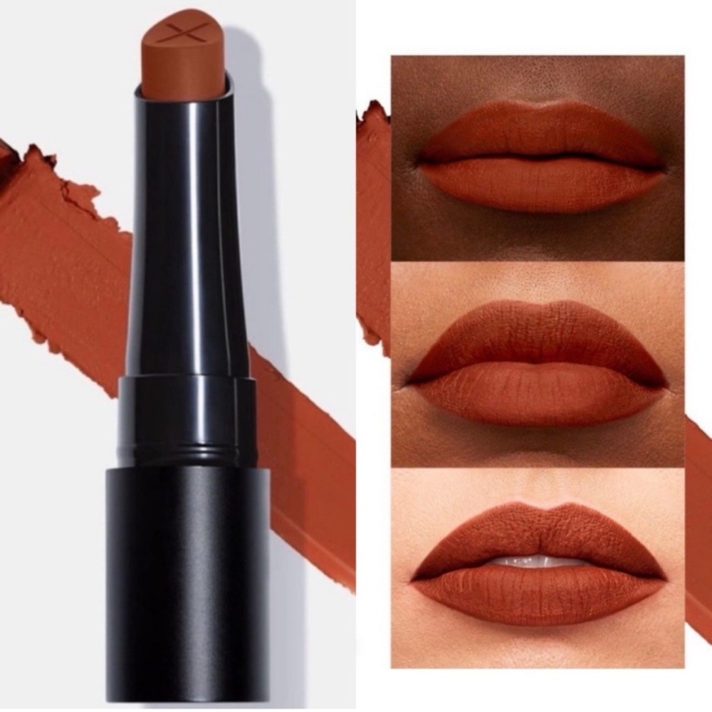 Smashbox Cream to Matte Lipstick - Warm Brown,Caliente